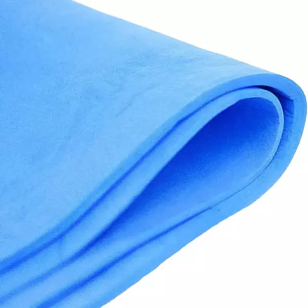 Toalla Super Absorbente En Microfibra Azul Clean Cham