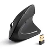 Mouse Vertical Ergonomico Inalamb Recargable Bluetooth +2.4g