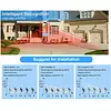 Alarma Sensor Con Sirena Exteriores Panel Solar Wifi Tuya