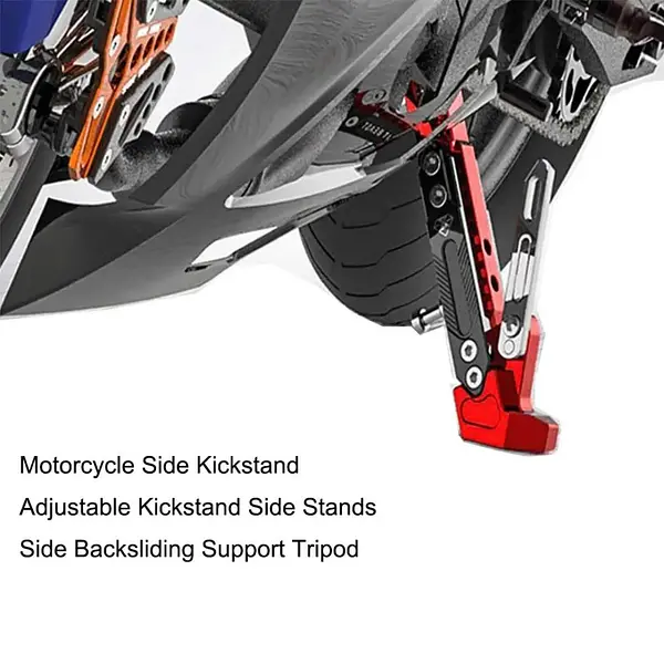 Soporte Pata Ajustable Para Moto Lujo Accesorio Universal