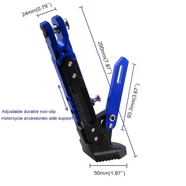 Soporte Pata Ajustable Para Moto Lujo Accesorio Universal