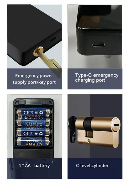 Cerradura Inteligente Digital Biometrica Wifi App Tuya