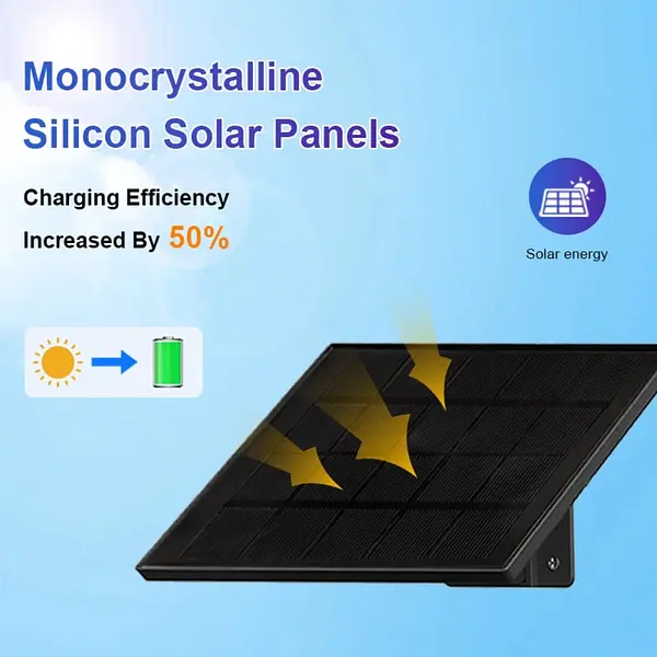 Lampara Reflector Led Solar Ip67 Exterior Sensor Movimiento