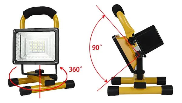 Lampara Luz Led Portátil Recargable Luz Federal Emergencia